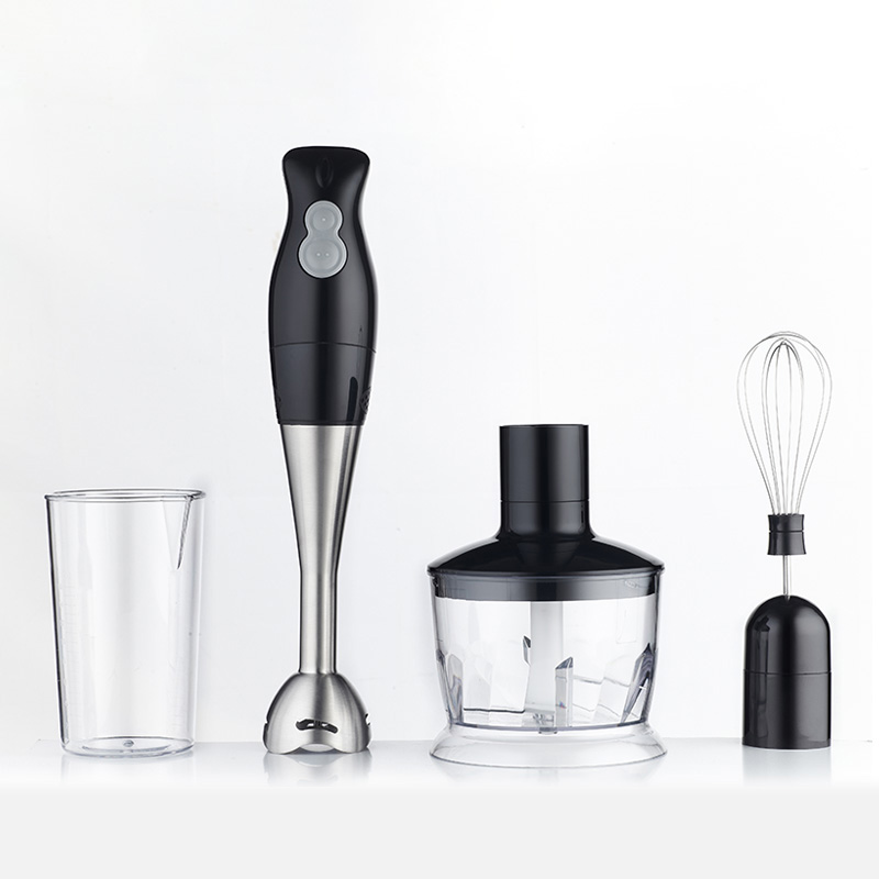 HM-708 Uso doméstico GS CE RoHS LFGB CB ErP REACH Liquidificador manual de imersão para frutas cortadas