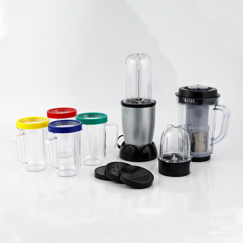 HM-710Conjunto Completo Multifuncional 21 Pçs Moer Tempero Grão de Café Alho Mistura Extrato Liquidificador de Suco de Frutas